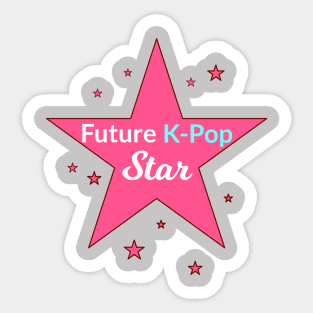 Future K-Pop Star from WhatTheKpop Sticker